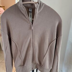 Victoria’s Secret VSX Taupe Zip-Up Hoodie New with tag